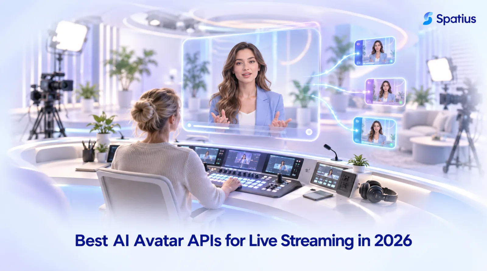 Producer evaluating one real-time AI avatar across multiple live application sessions