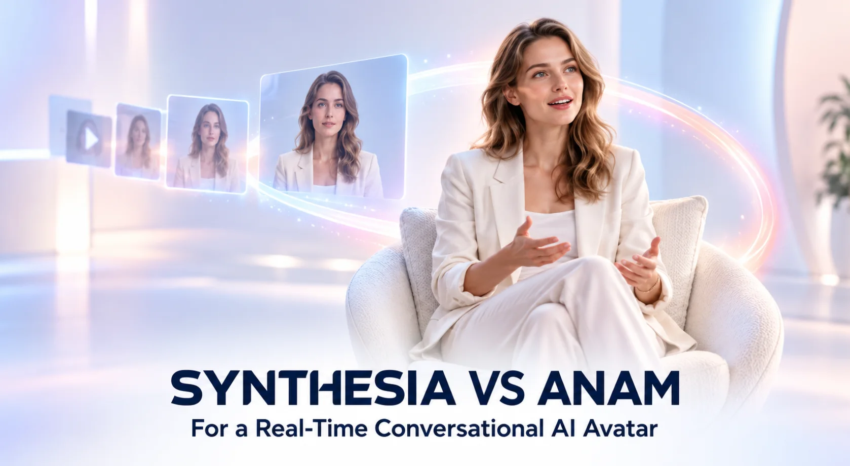 Synthesia and Anam comparison for a real-time conversational AI avatar