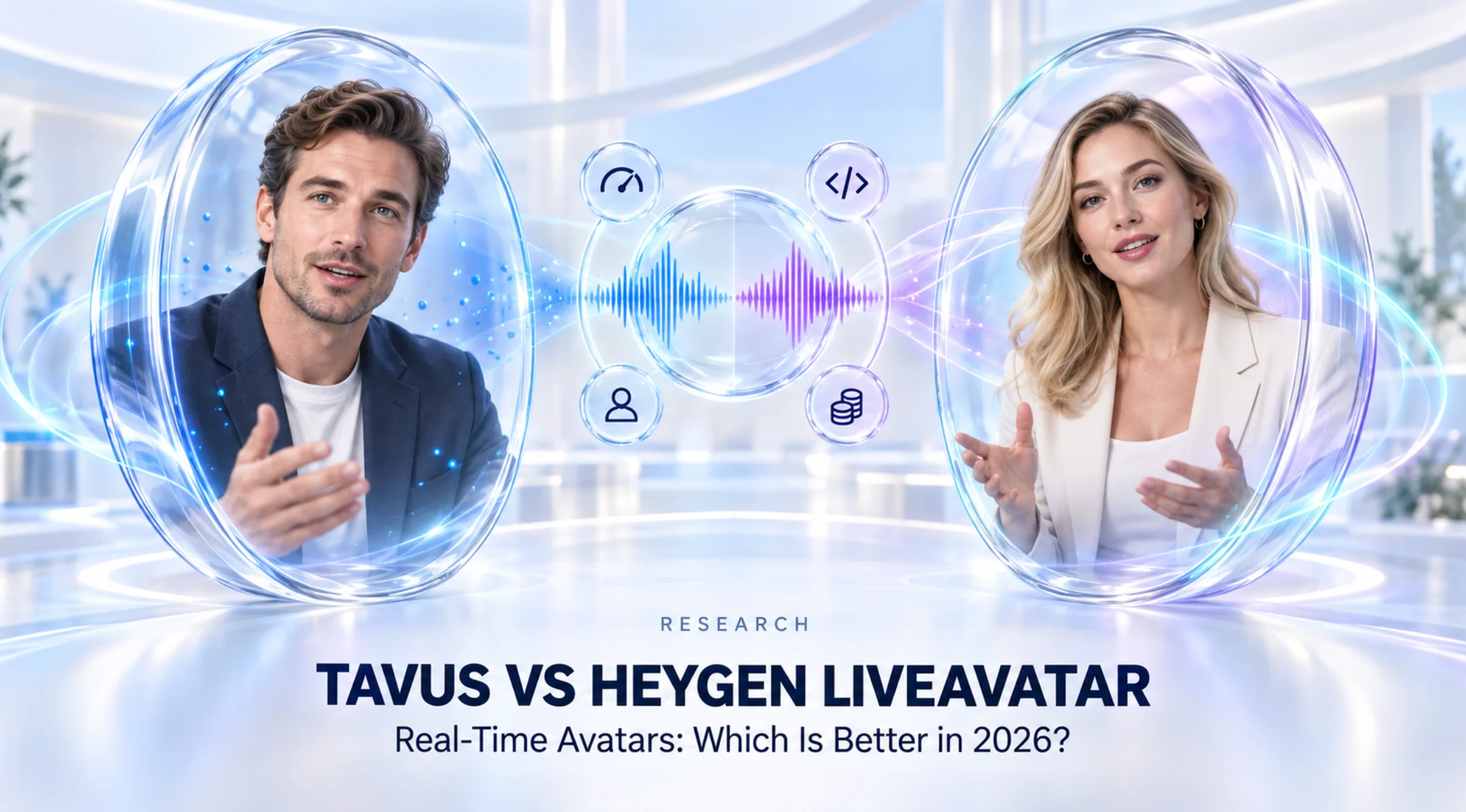 Tavus 与 HeyGen LiveAvatar 实时数字人对比